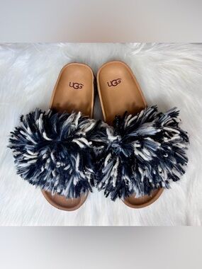 UGG Pom Pom Slide Sandals